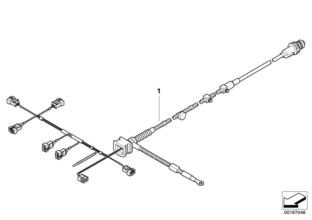 Bmw Wiring Harness Engine Grbx Module Lllparts