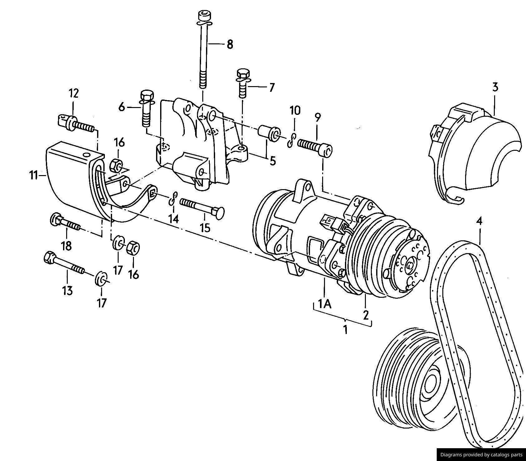 Volkswagen Electromagnetic Coupling 253260811A LLLParts